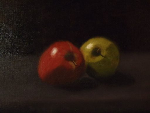 Oil on canvas panel